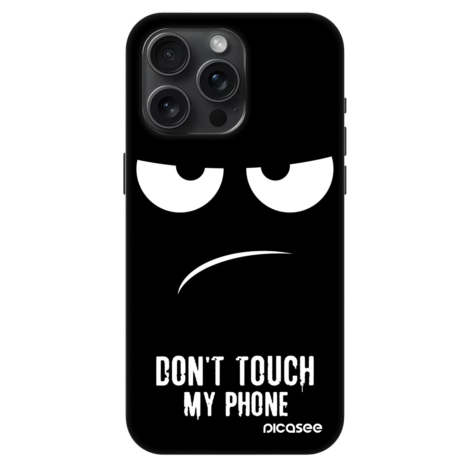 Picasee Fashion Case MagSafe pentru Apple iPhone 15 Pro Max - Don't Touch My Phone
