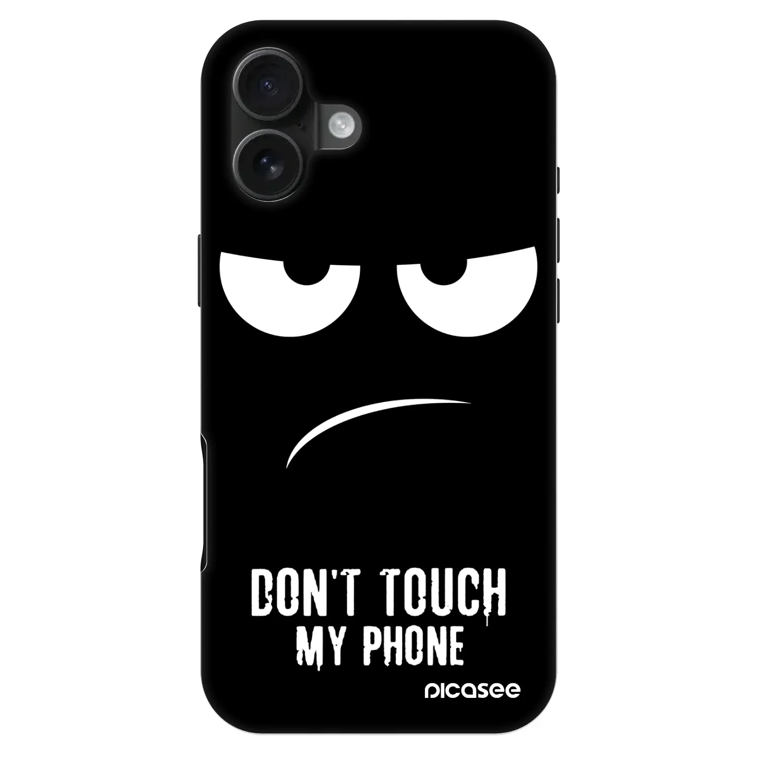 Picasee Fashion Case MagSafe pentru Apple iPhone 16 Plus - Don't Touch My Phone