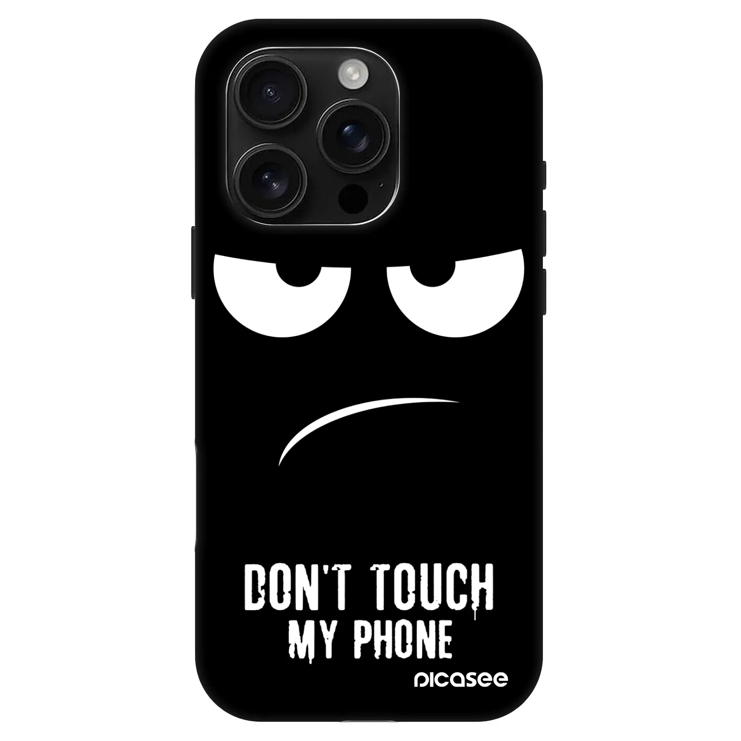 Picasee Fashion Case MagSafe pentru Apple iPhone 16 Pro - Don't Touch My Phone