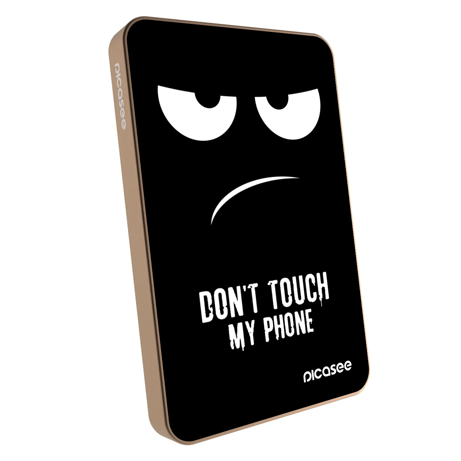 Picasee Powerbank cu MagSafe 5 000 mAh De aur - Don't Touch My Phone