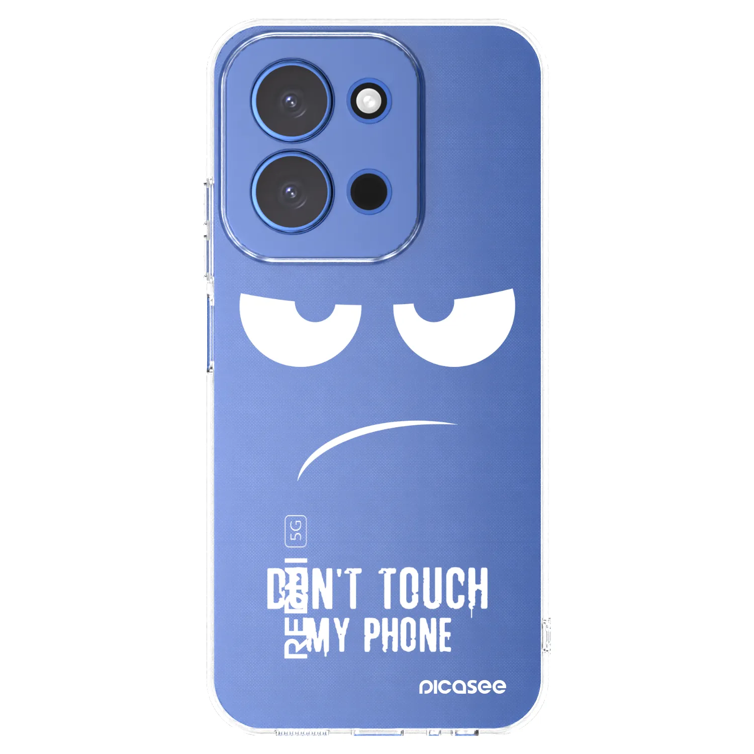 Picasee husă transparentă din silicon pentru Xiaomi Redmi 15C 4G - Don't Touch My Phone