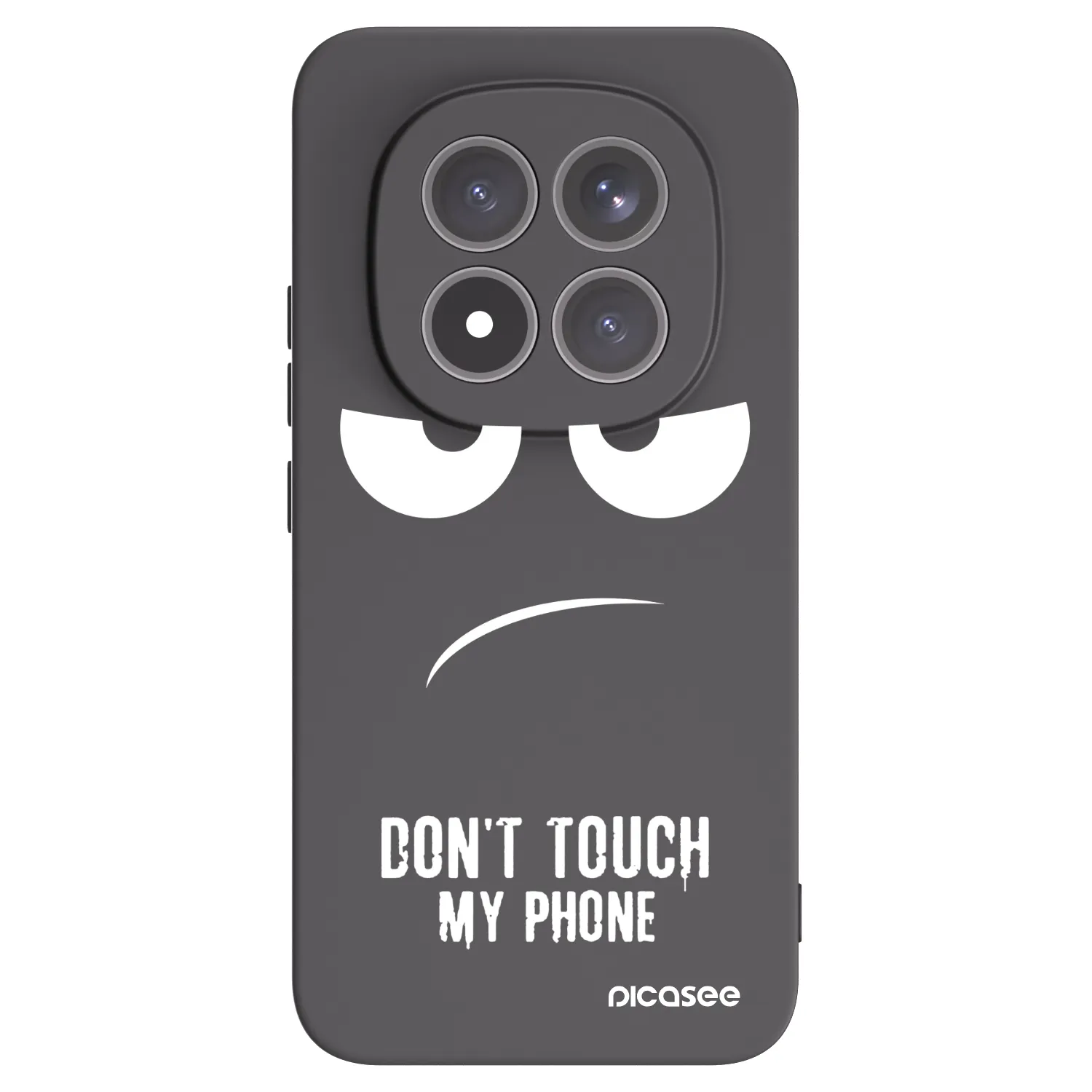 Picasee husă neagră din silicon pentru Xiaomi Redmi Note 15 Pro+ - Don't Touch My Phone