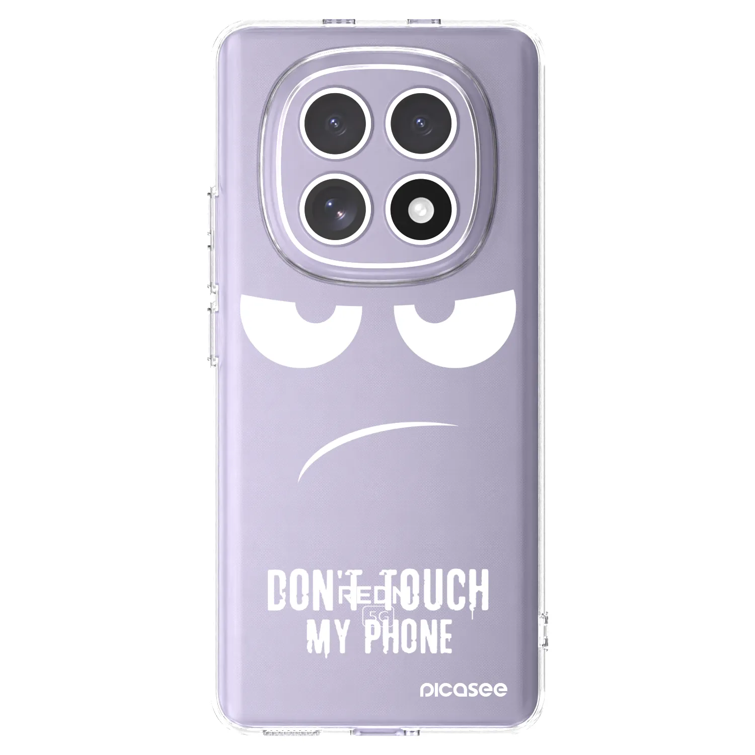 Picasee husă transparentă din silicon pentru Xiaomi Redmi Note 15 - Don't Touch My Phone