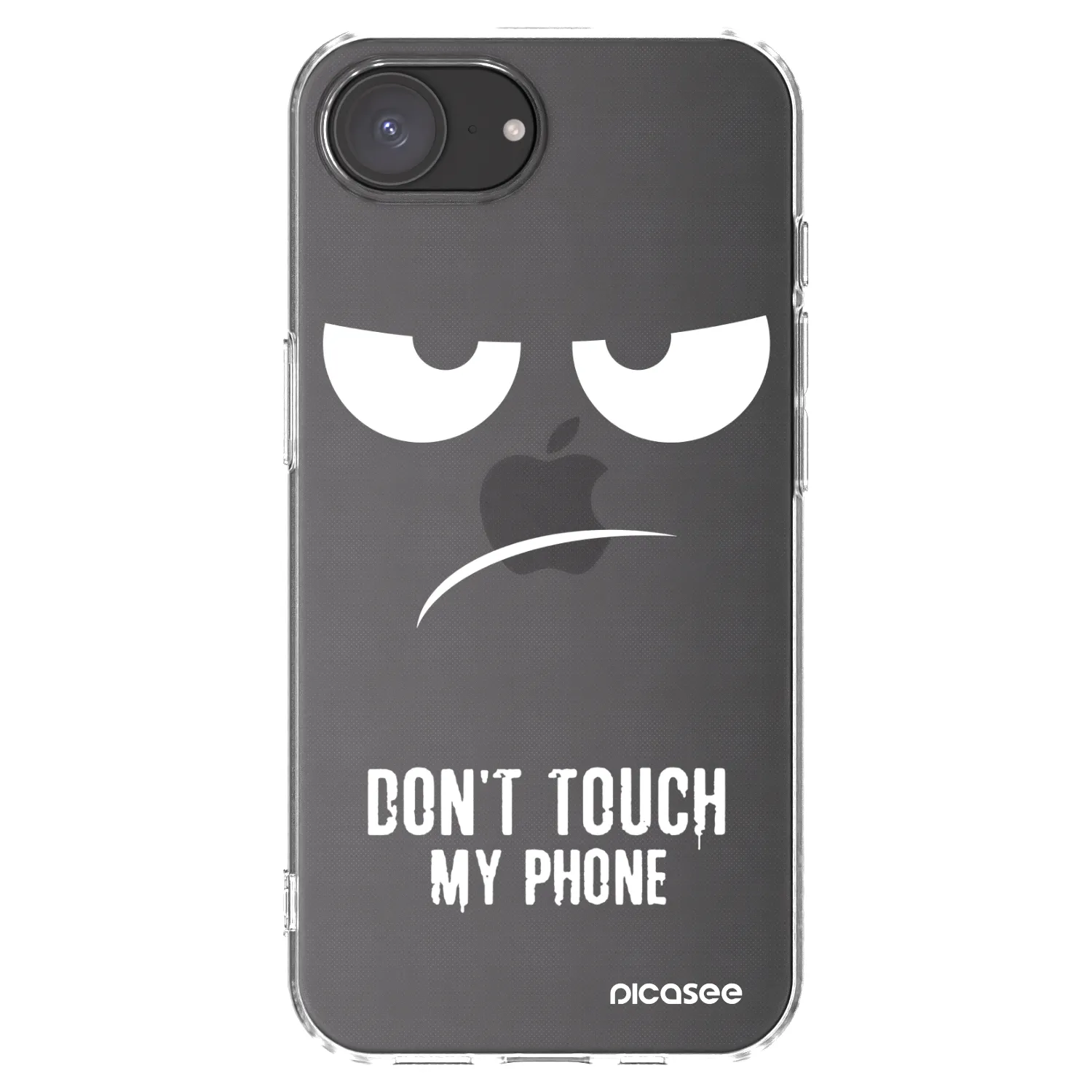 Picasee husă transparentă din silicon pentru Apple iPhone 17e - Don't Touch My Phone