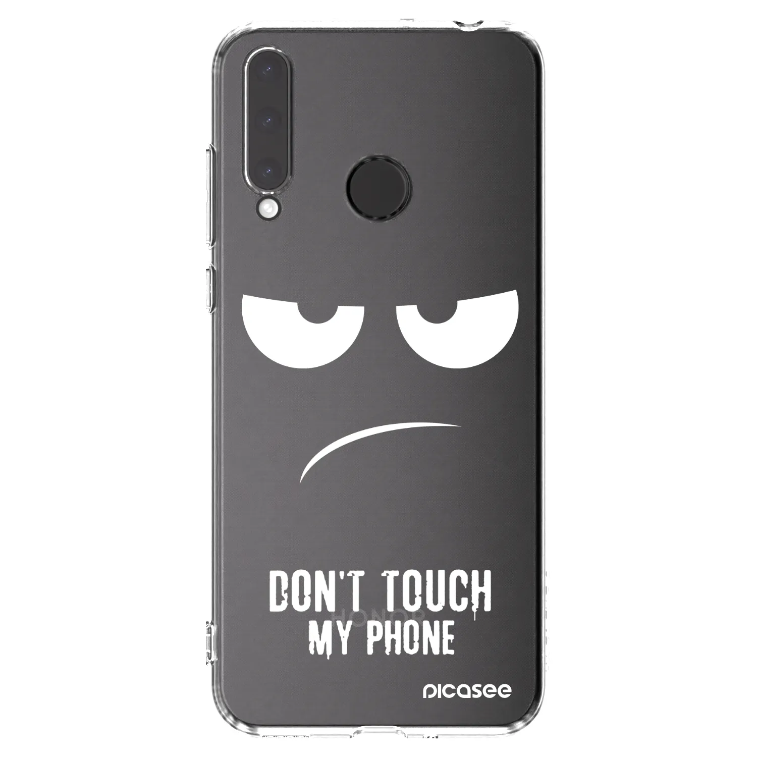 Picasee husă transparentă din silicon pentru Honor 20 Lite - Don't Touch My Phone