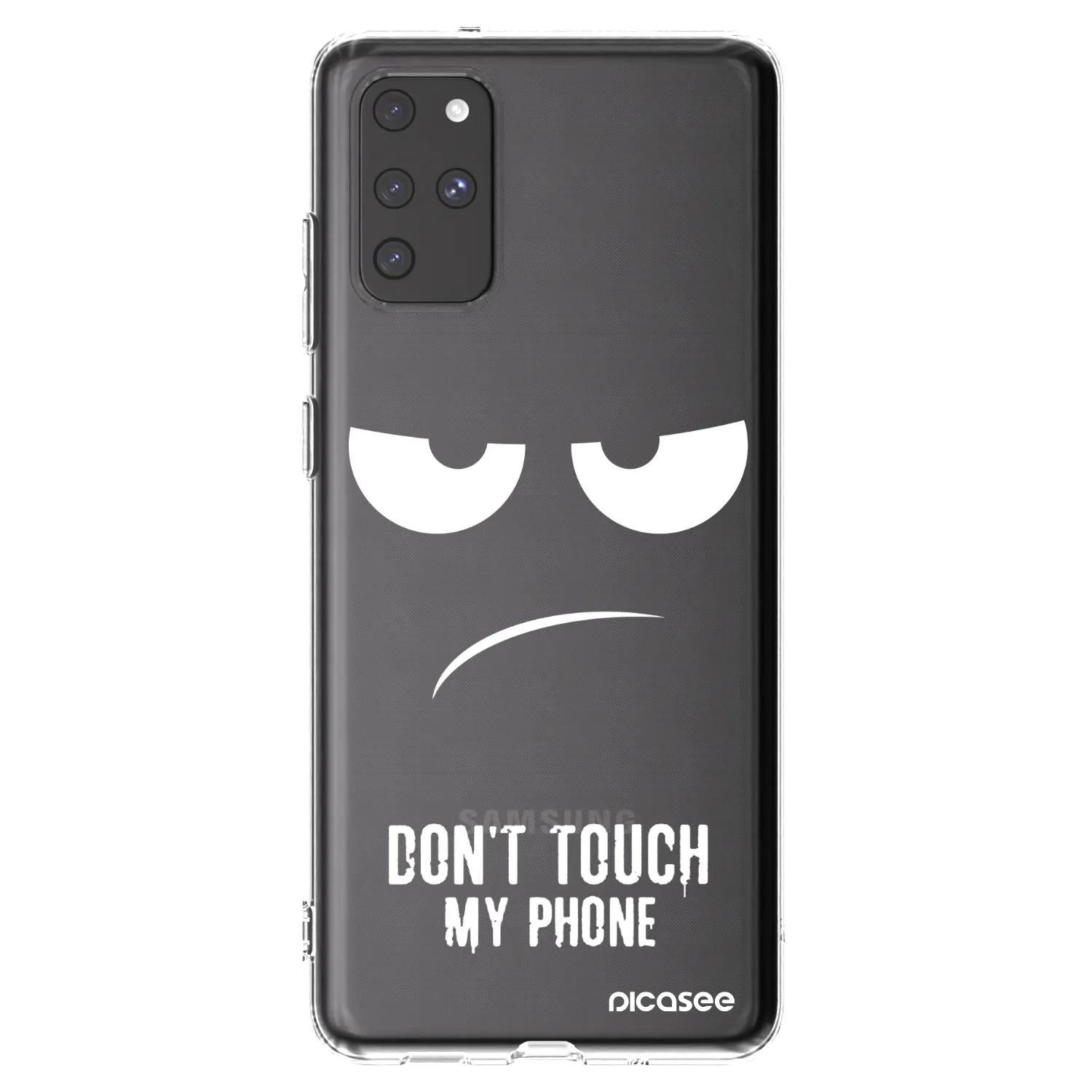 Picasee husă transparentă din silicon pentru Samsung Galaxy S20+ G985F - Don't Touch My Phone