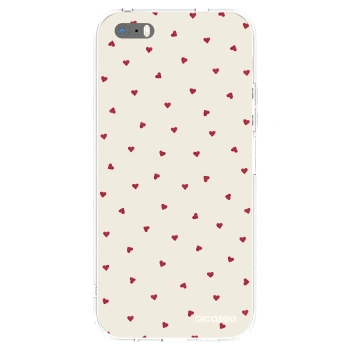 Picasee husă transparentă din silicon pentru Apple iPhone 5/5S/SE - Little Love
