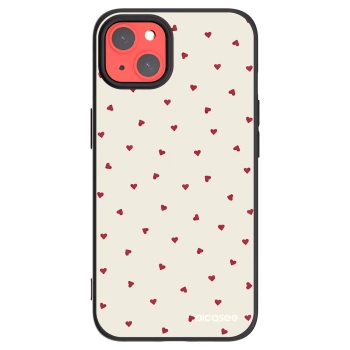 Picasee husă neagră din silicon pentru Apple iPhone 13 - Little Love