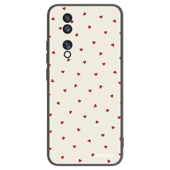 Picasee husă neagră din silicon pentru Honor 70 - Little Love