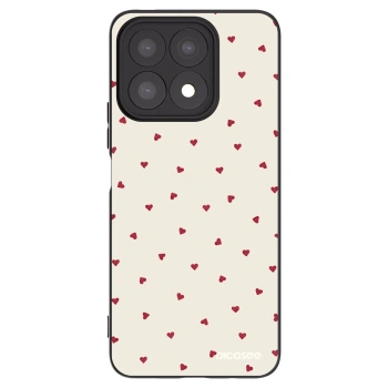 Picasee husă neagră din silicon pentru Honor X8a - Little Love