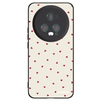 Picasee husă neagră din silicon pentru Honor Magic5 Pro - Little Love
