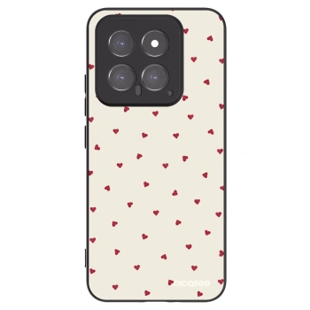 Picasee husă neagră din silicon pentru Xiaomi 14 - Little Love