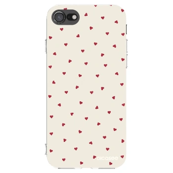 Picasee husă transparentă din silicon pentru Apple iPhone 7 - Little Love