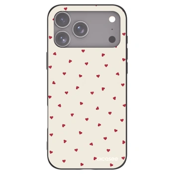 Picasee husă neagră din silicon pentru Apple iPhone 17 Pro Max - Little Love