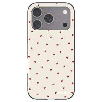 Picasee husă neagră din silicon pentru Apple iPhone 18 Pro - Little Love