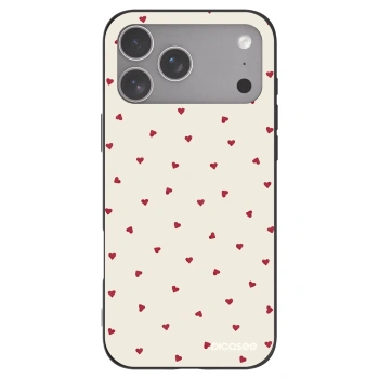 Picasee husă neagră din silicon pentru Apple iPhone 18 Pro Max - Little Love