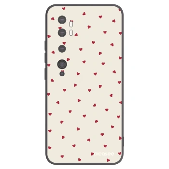Picasee husă neagră din silicon pentru Xiaomi Mi Note 10 (Pro) - Little Love