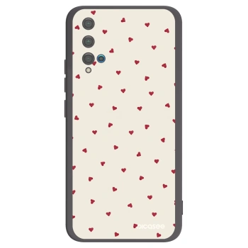 Picasee husă neagră din silicon pentru Huawei Nova 5T - Little Love