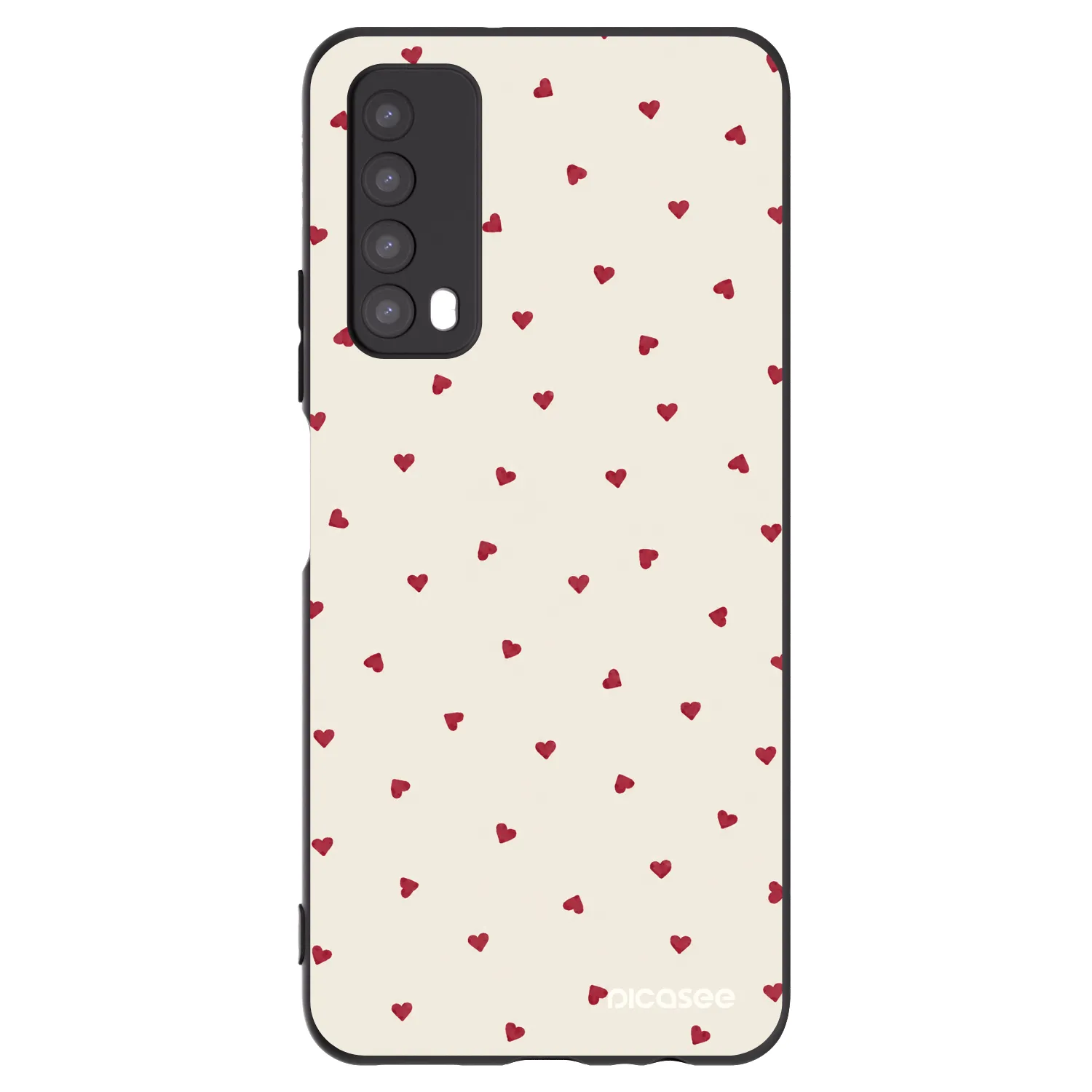 Picasee husă neagră din silicon pentru Huawei P Smart 2021 - Little Love