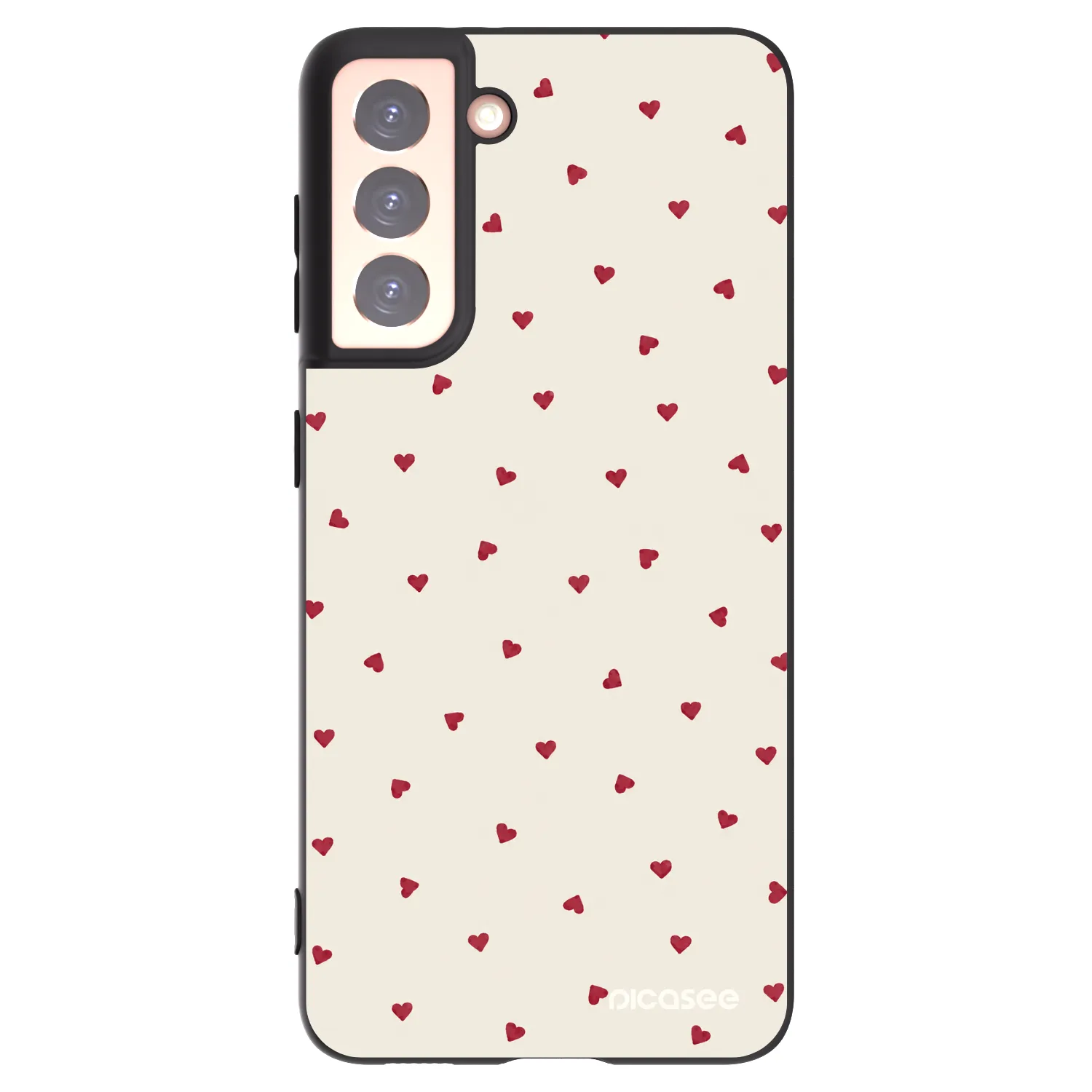 Picasee husă neagră din silicon pentru Samsung Galaxy S21 5G G991B - Little Love