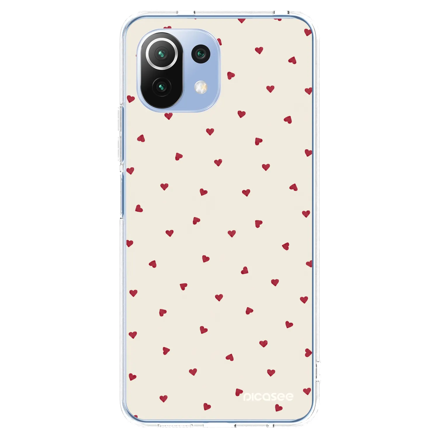 Picasee husă transparentă din silicon pentru Xiaomi Mi 11 Lite - Little Love