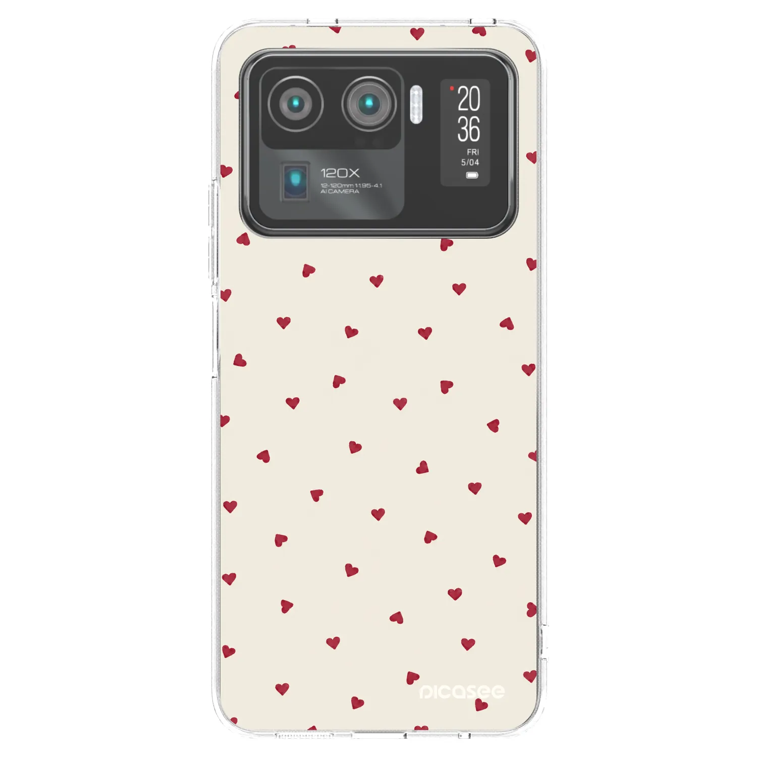 Picasee husă transparentă din silicon pentru Xiaomi Mi 11 Ultra - Little Love