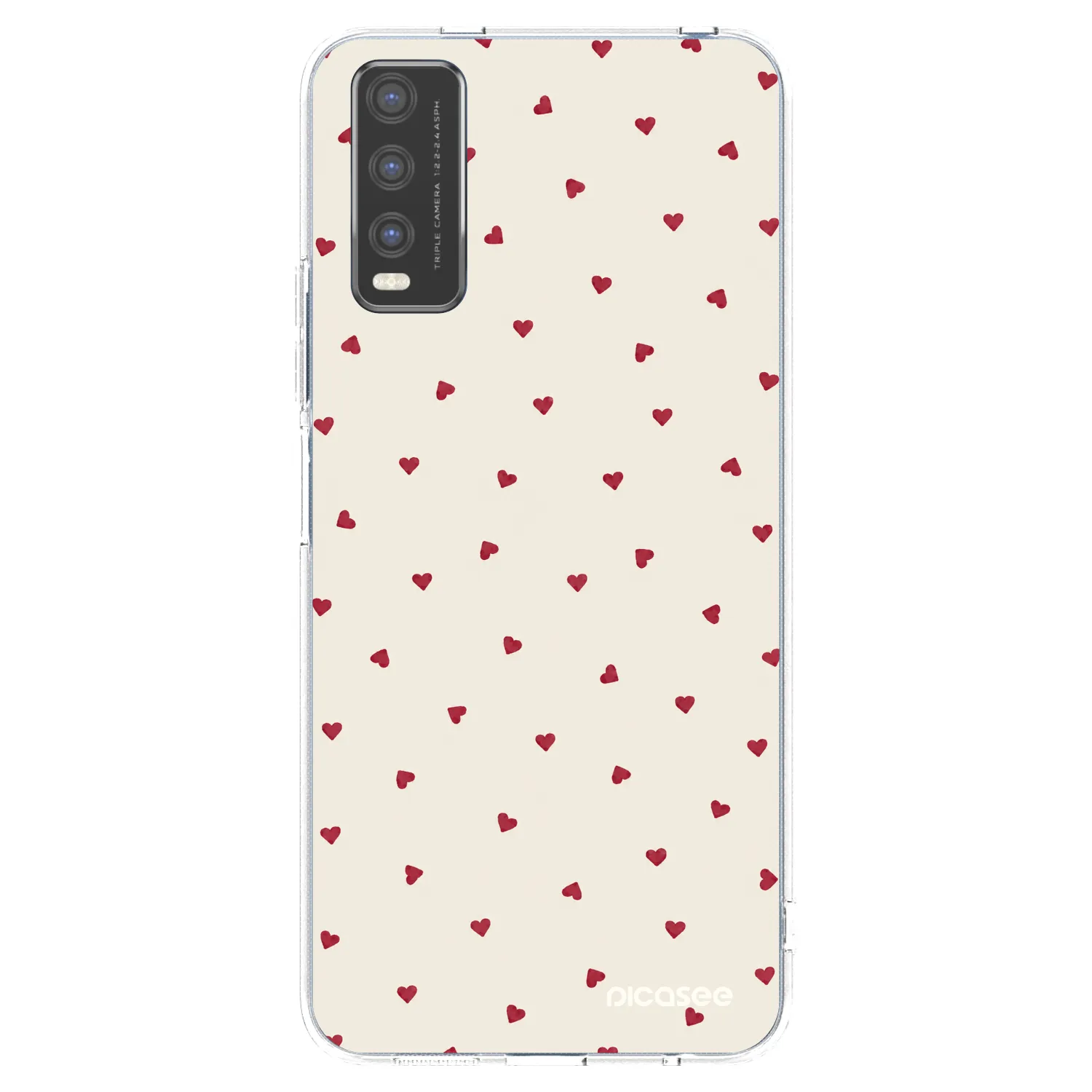 Picasee husă transparentă din silicon pentru Vivo Y20s - Little Love