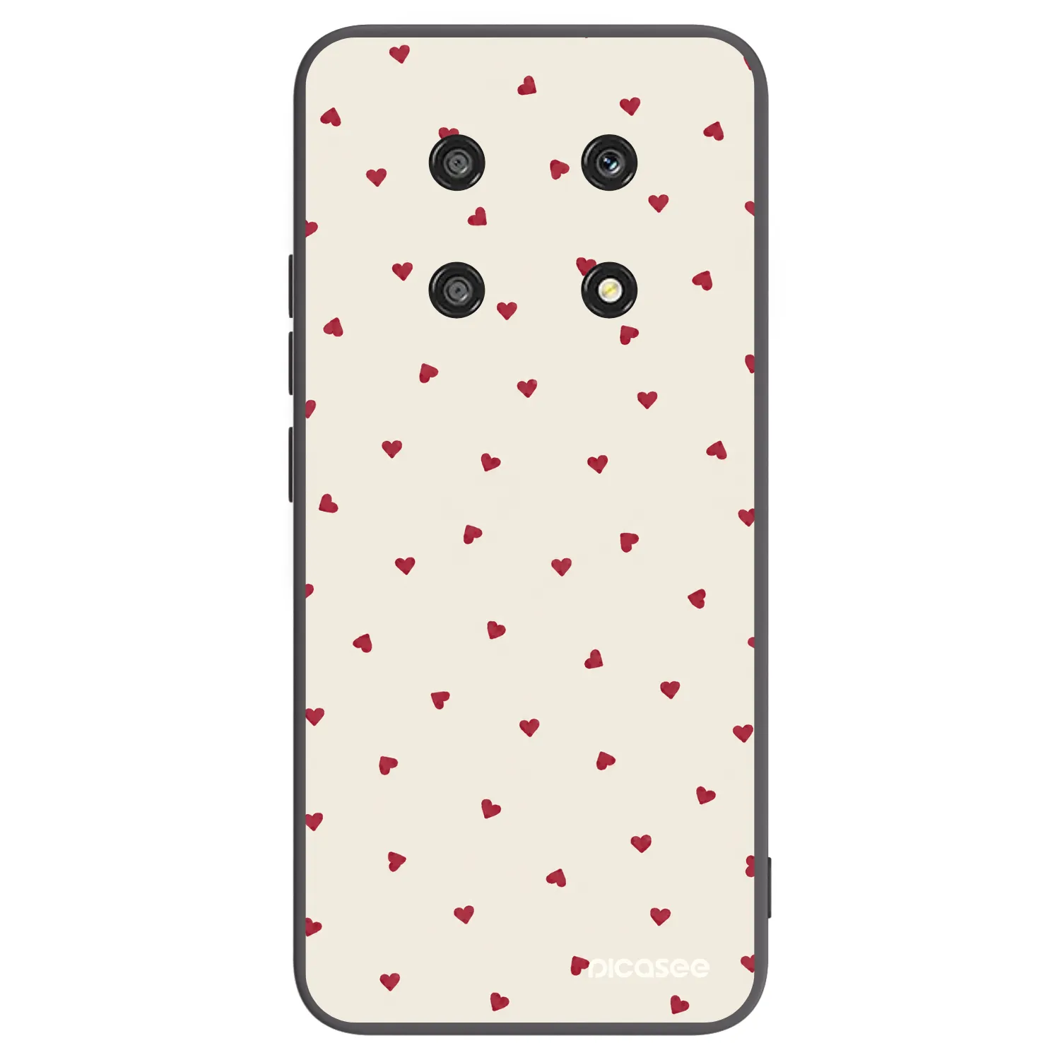 Picasee husă neagră din silicon pentru Honor Magic4 Lite 5G - Little Love