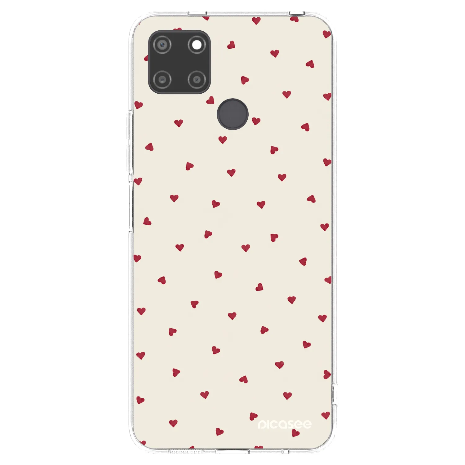 Picasee husă transparentă din silicon pentru Realme C21Y - Little Love
