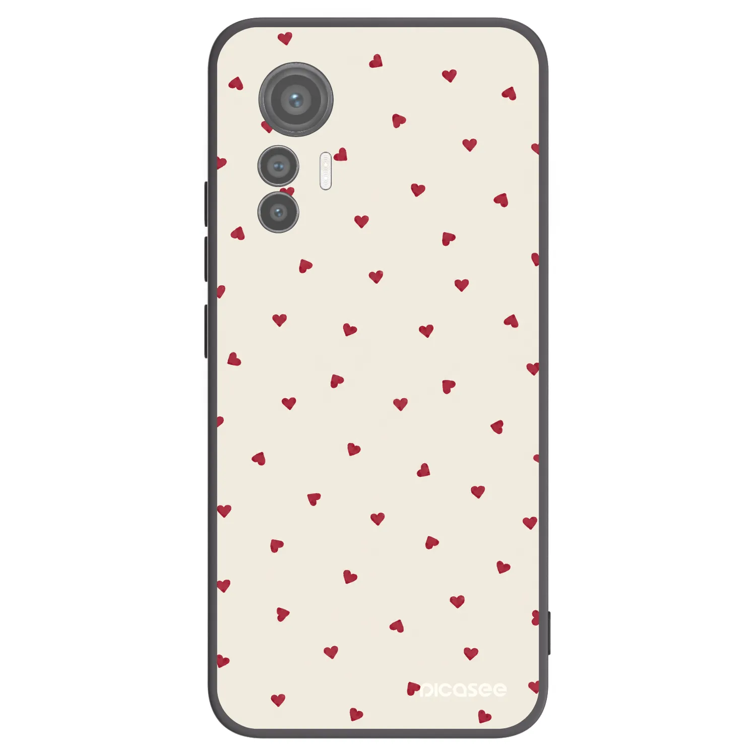 Picasee husă neagră din silicon pentru Xiaomi 12 Lite - Little Love