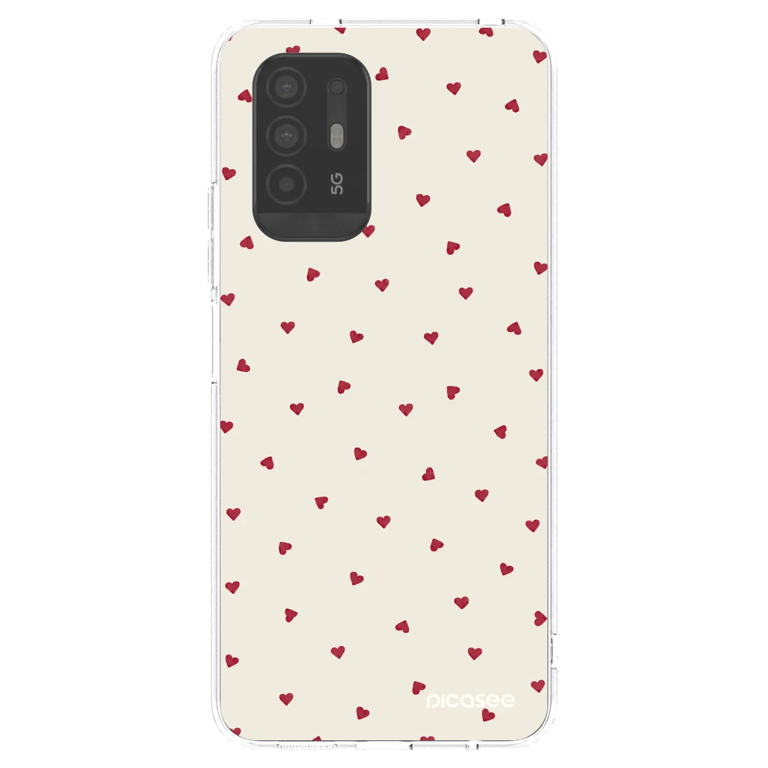 Picasee husă transparentă din silicon pentru OPPO A94 5G - Little Love