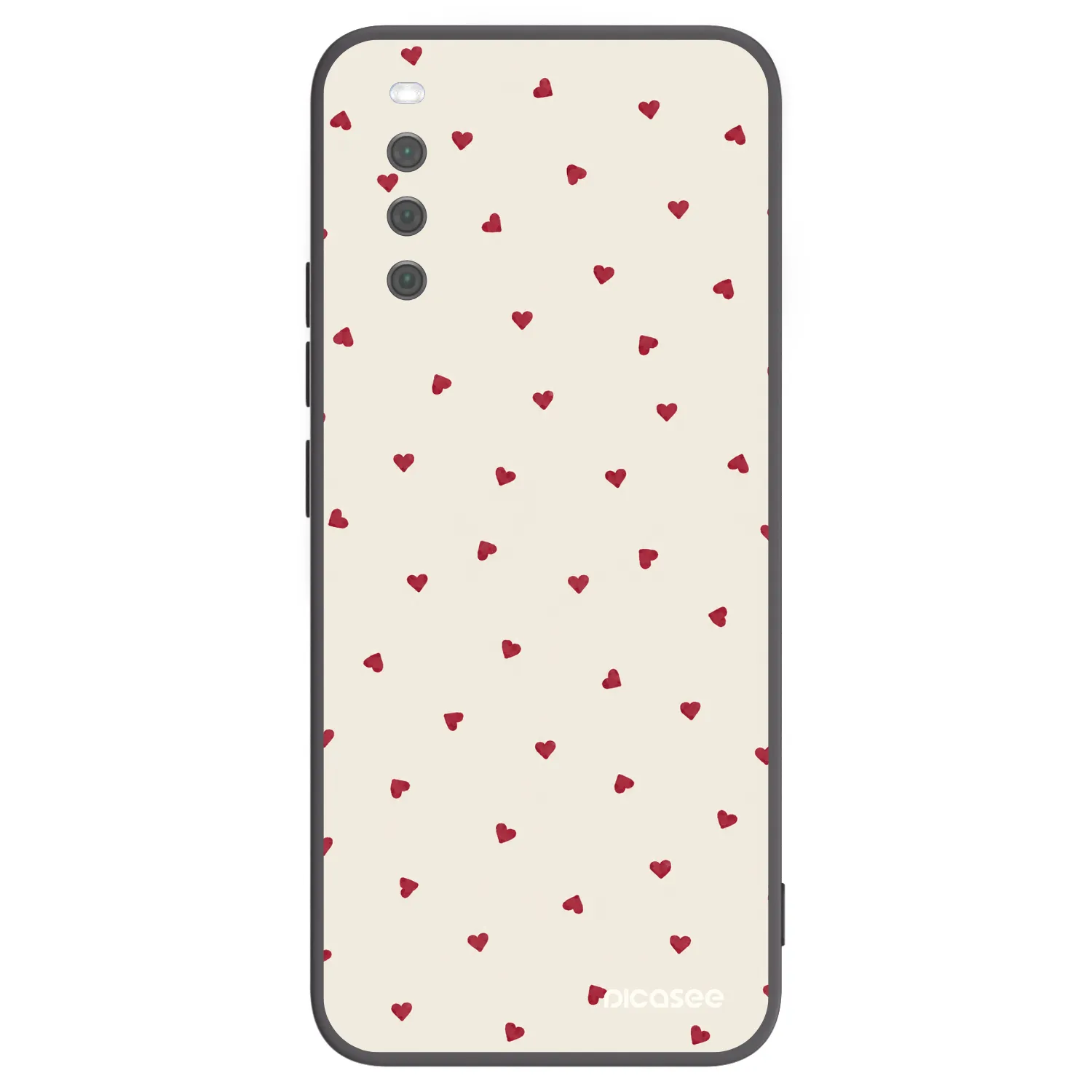 Picasee husă neagră din silicon pentru Sony Xperia 10 III - Little Love