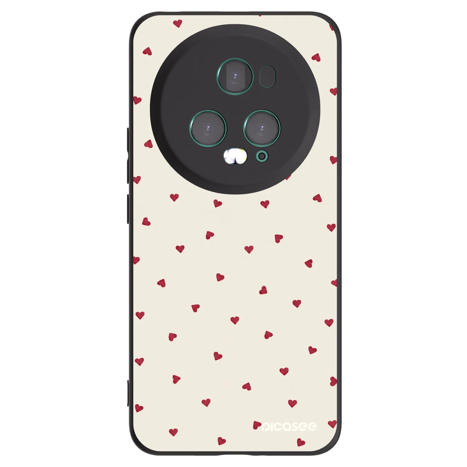 Picasee husă neagră din silicon pentru Honor Magic5 Pro - Little Love