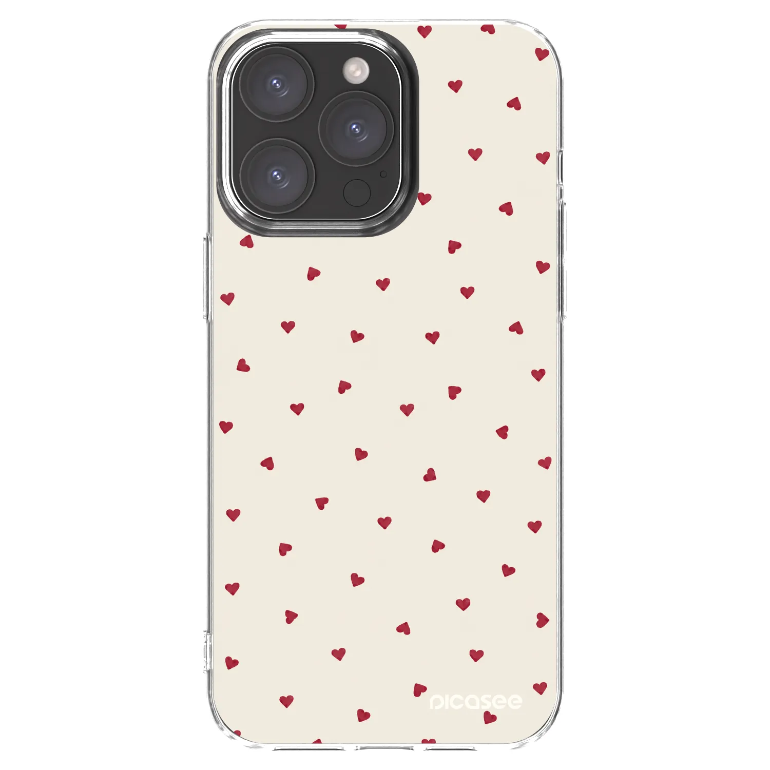 Picasee husă transparentă din silicon pentru Apple iPhone 15 Pro Max - Little Love