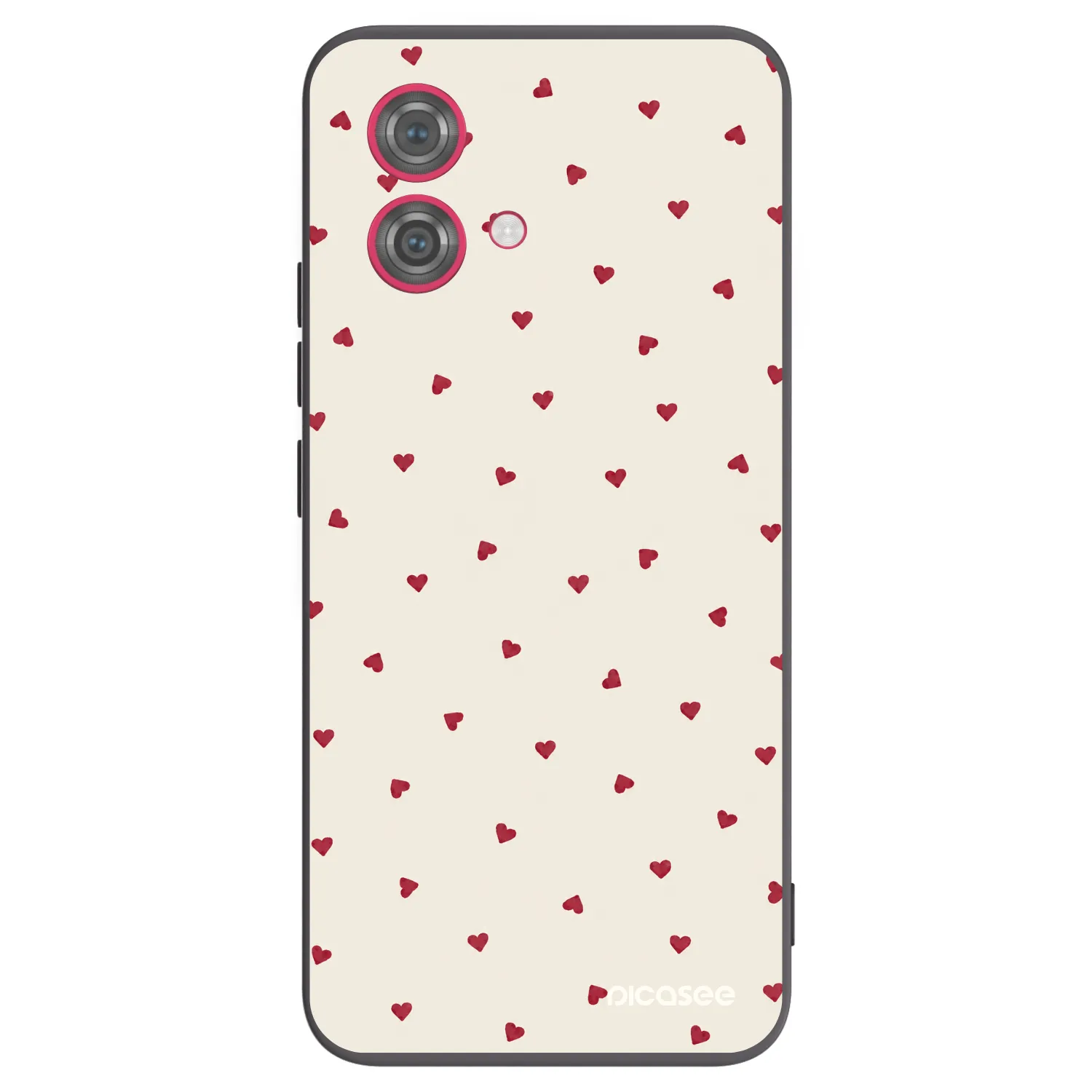 Picasee husă neagră din silicon pentru Motorola Moto G84 5G - Little Love