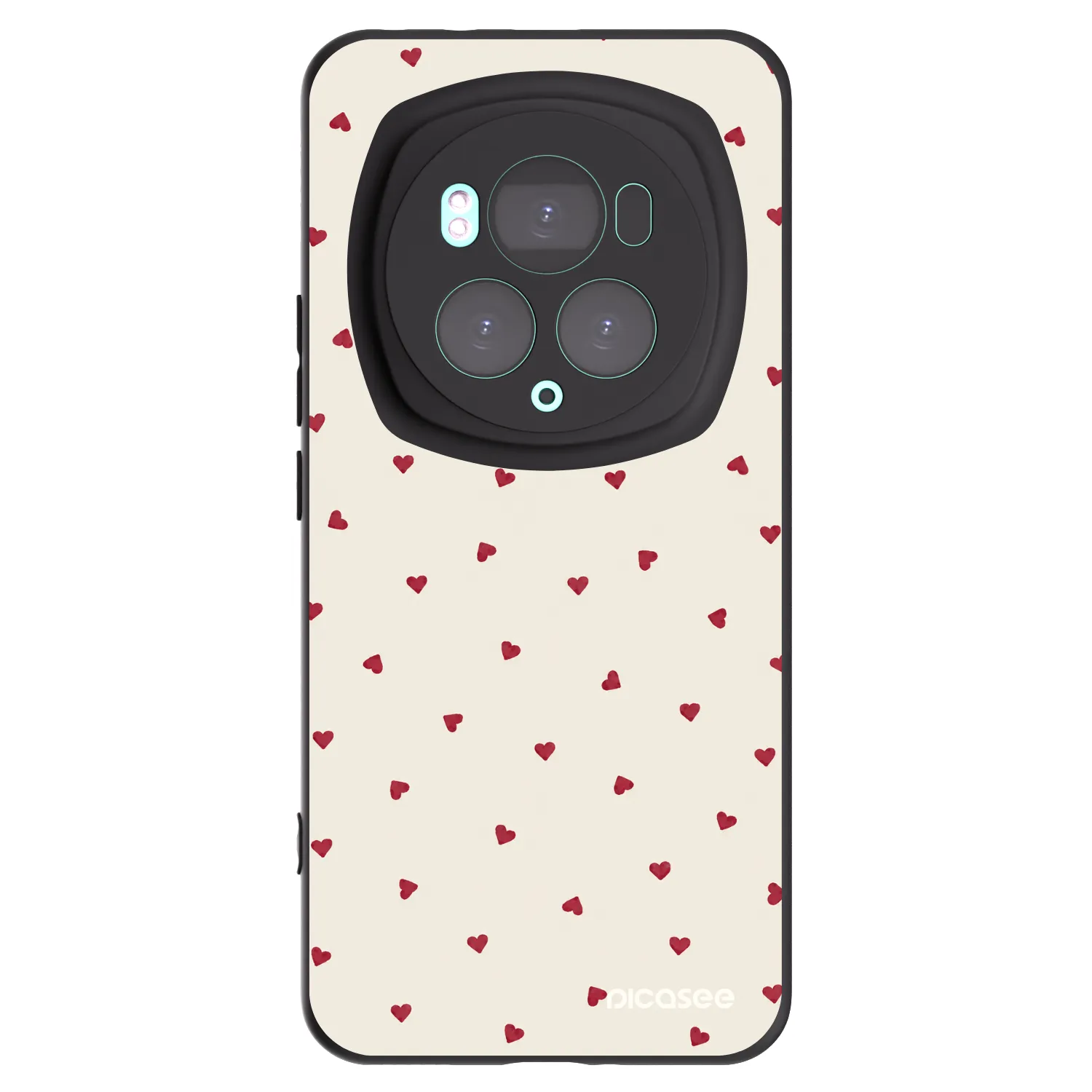 Picasee husă neagră din silicon pentru Honor Magic6 Pro - Little Love