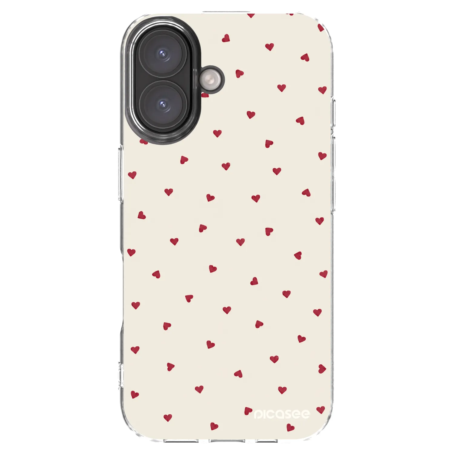 Picasee husă transparentă din silicon pentru Apple iPhone 16 - Little Love