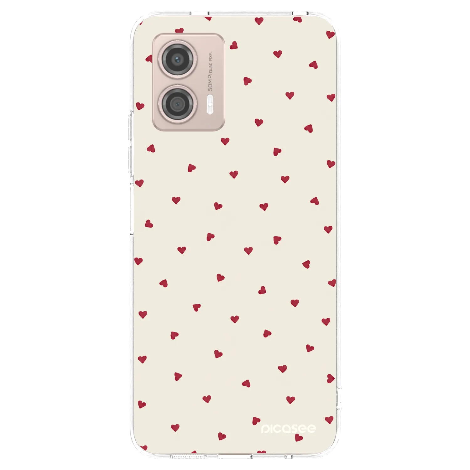 Picasee husă transparentă din silicon pentru Motorola Moto G53 5G - Little Love