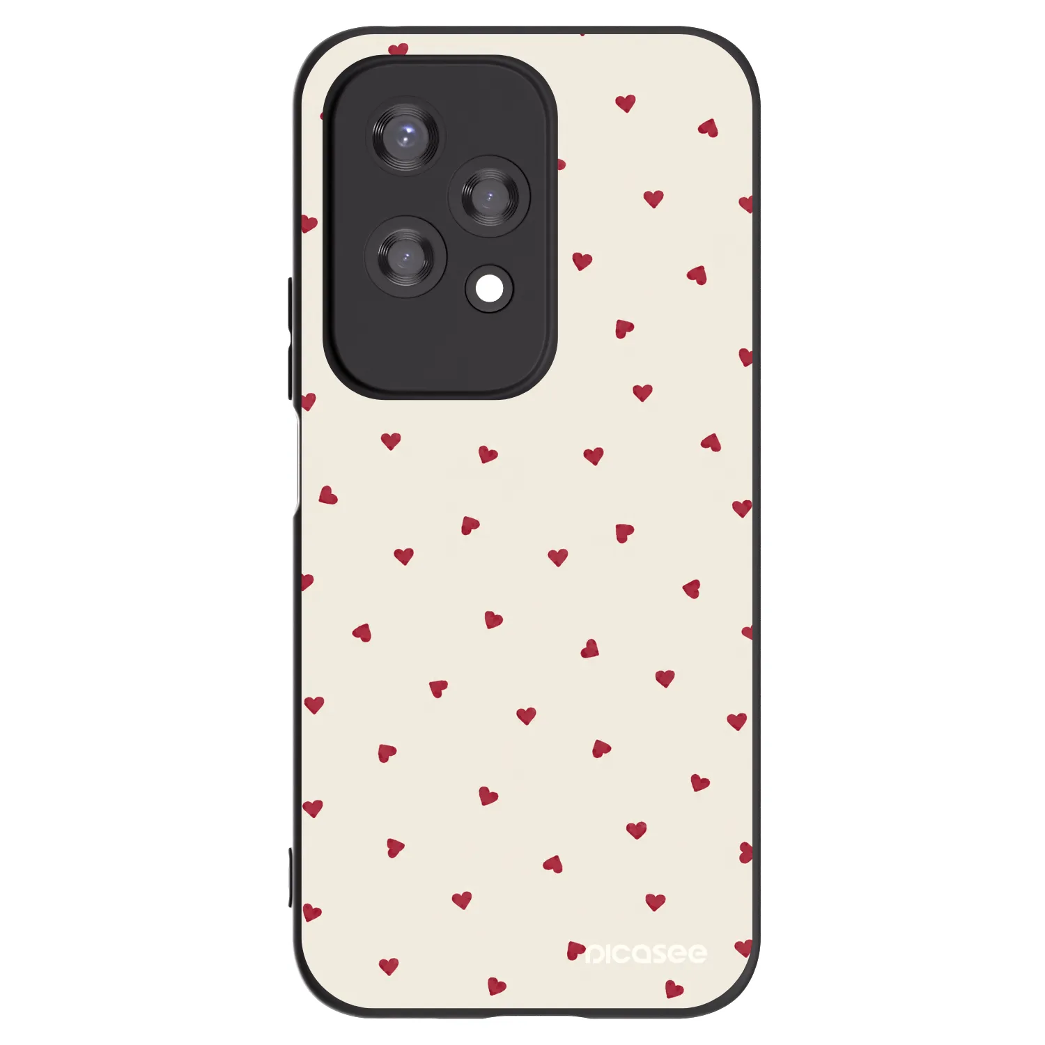 Picasee husă neagră din silicon pentru Honor 200 Lite - Little Love