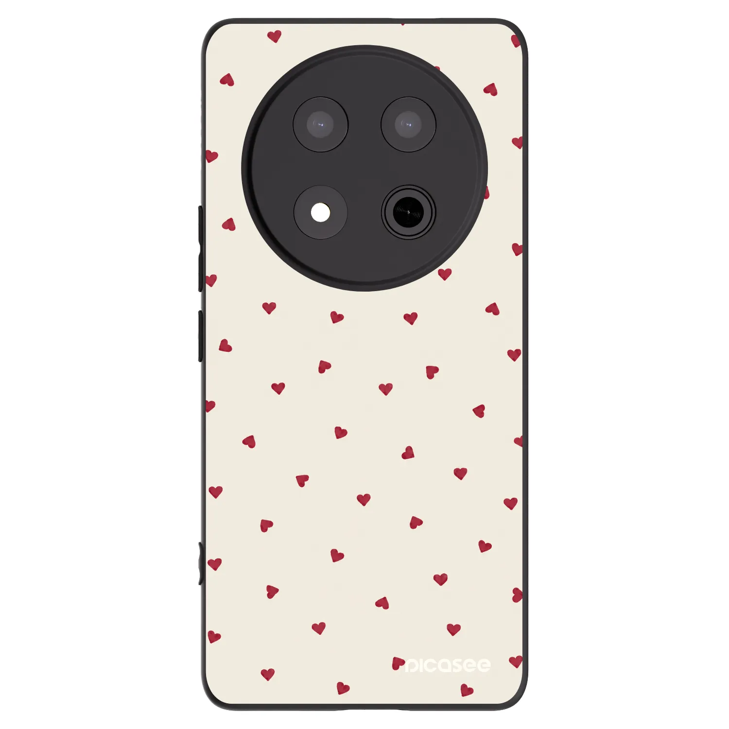 Picasee husă neagră din silicon pentru Honor Magic7 Lite 5G - Little Love