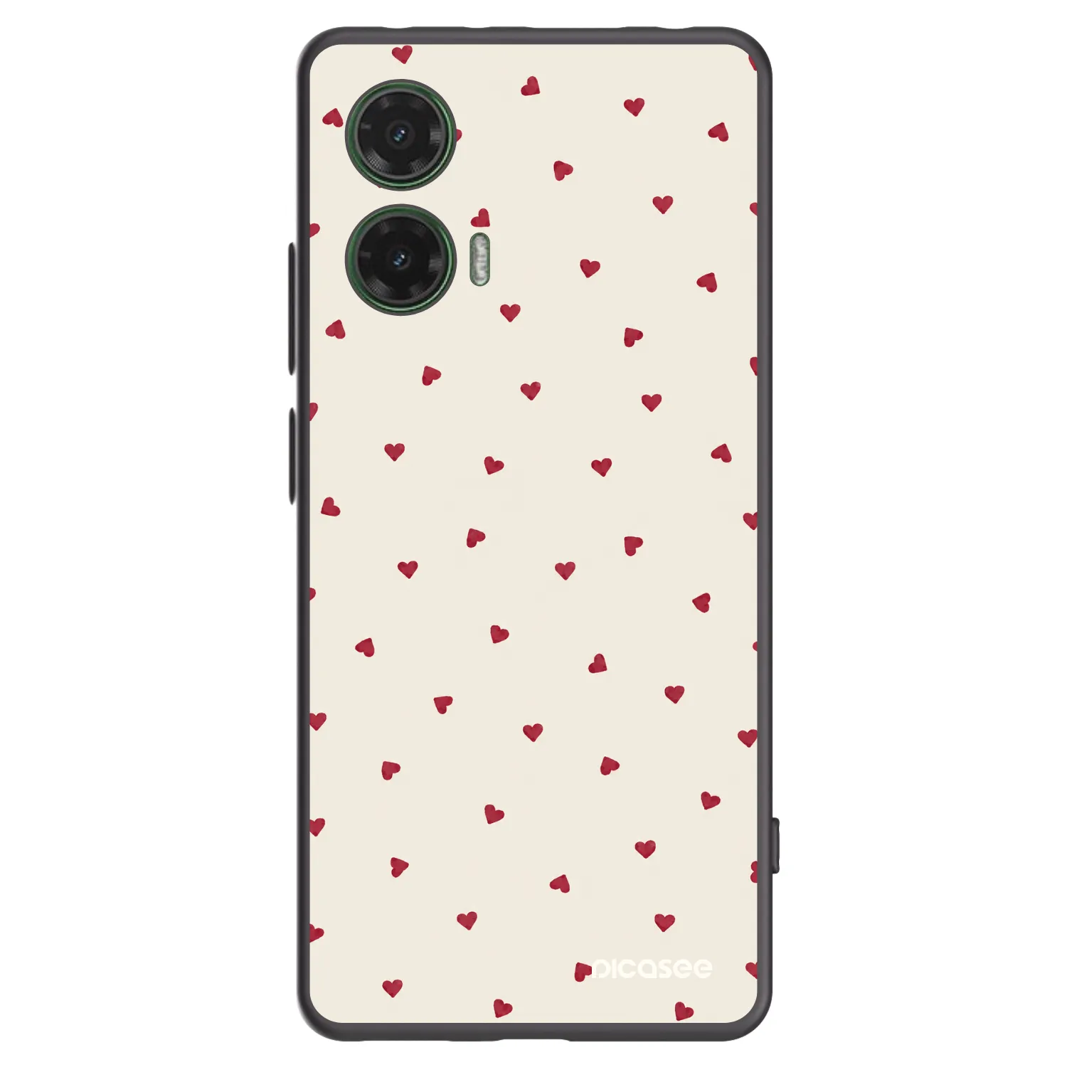 Picasee husă neagră din silicon pentru Motorola Moto G35 5G - Little Love