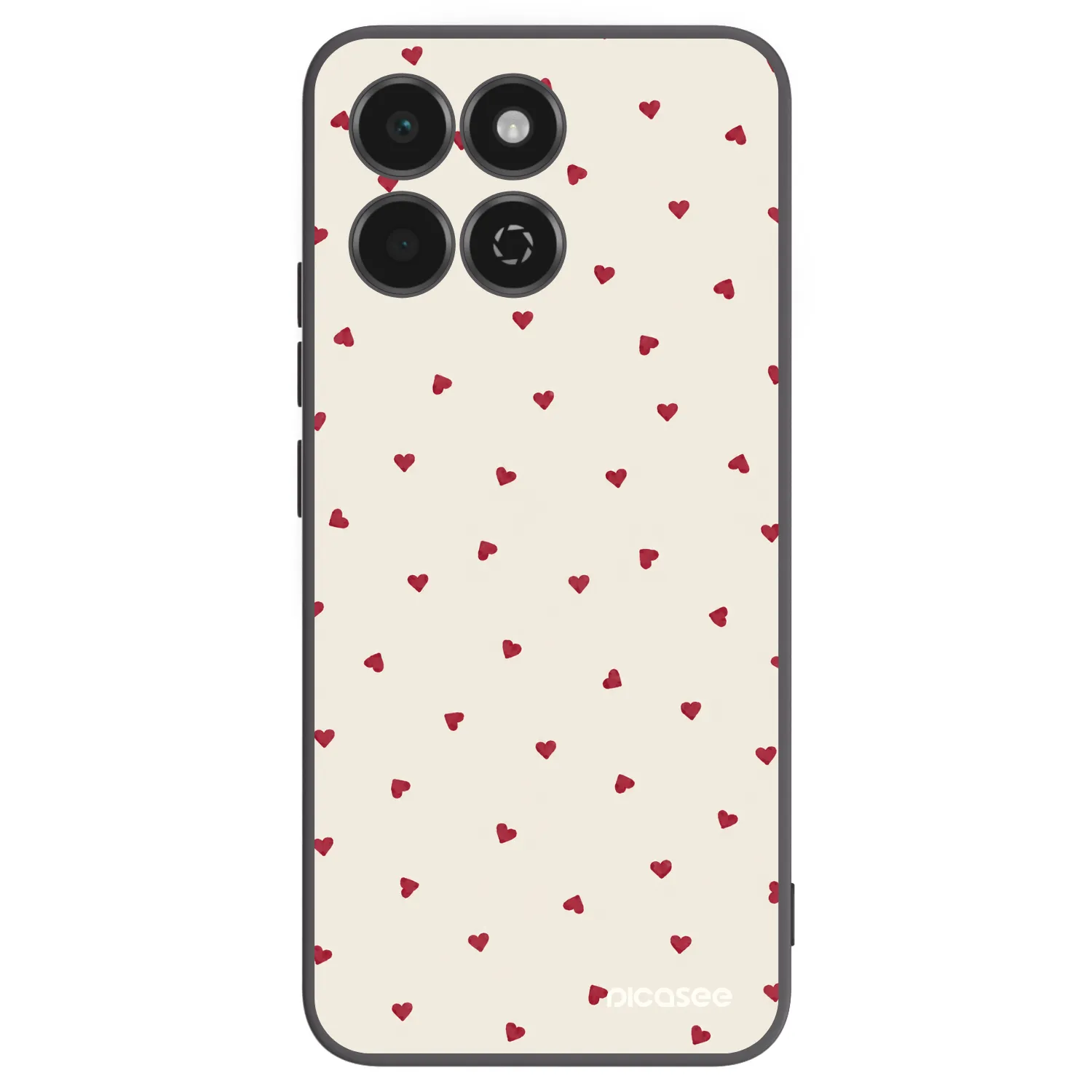 Picasee husă neagră din silicon pentru Honor 200 Smart 5G - Little Love