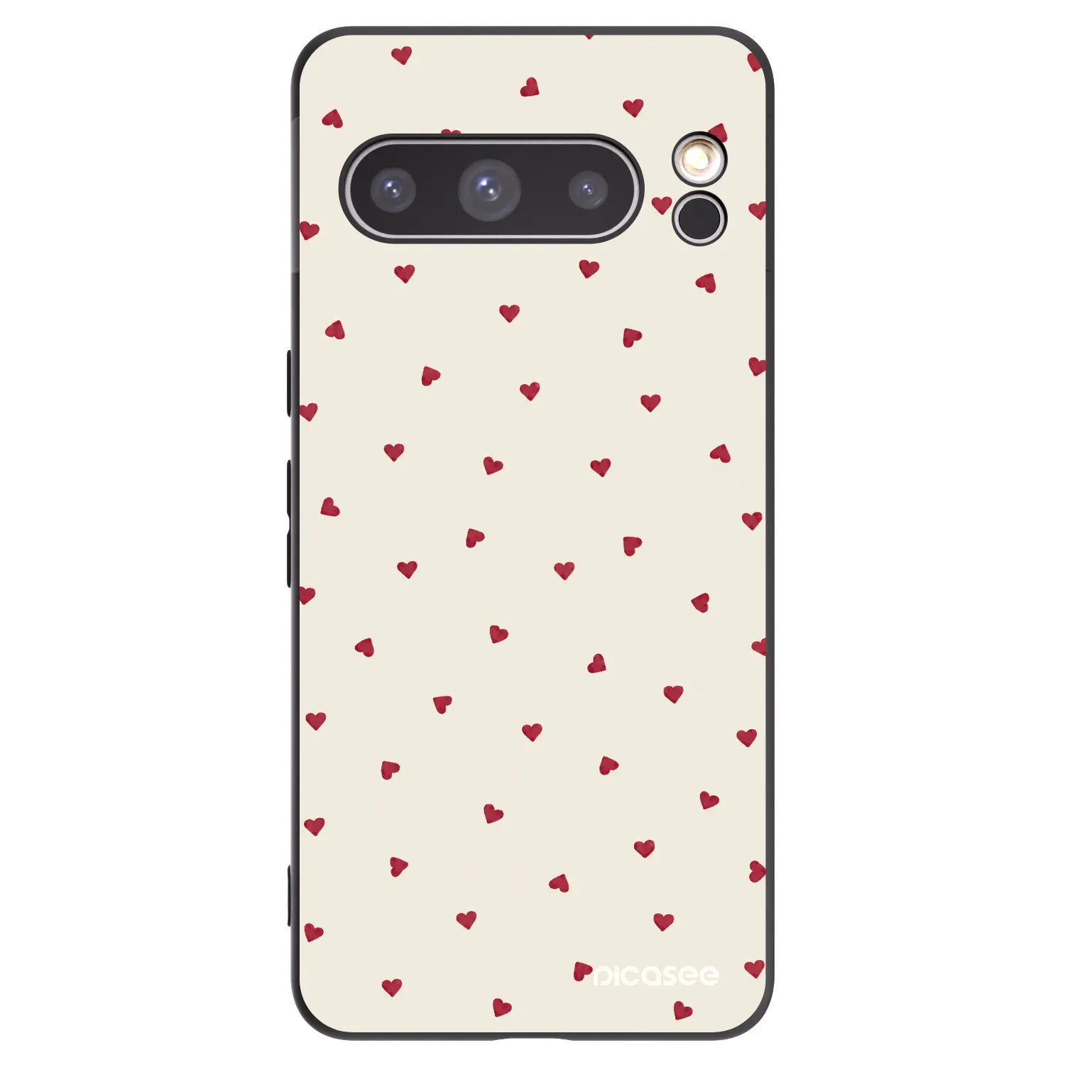 Picasee husă neagră din silicon pentru Google Pixel 8 Pro - Little Love