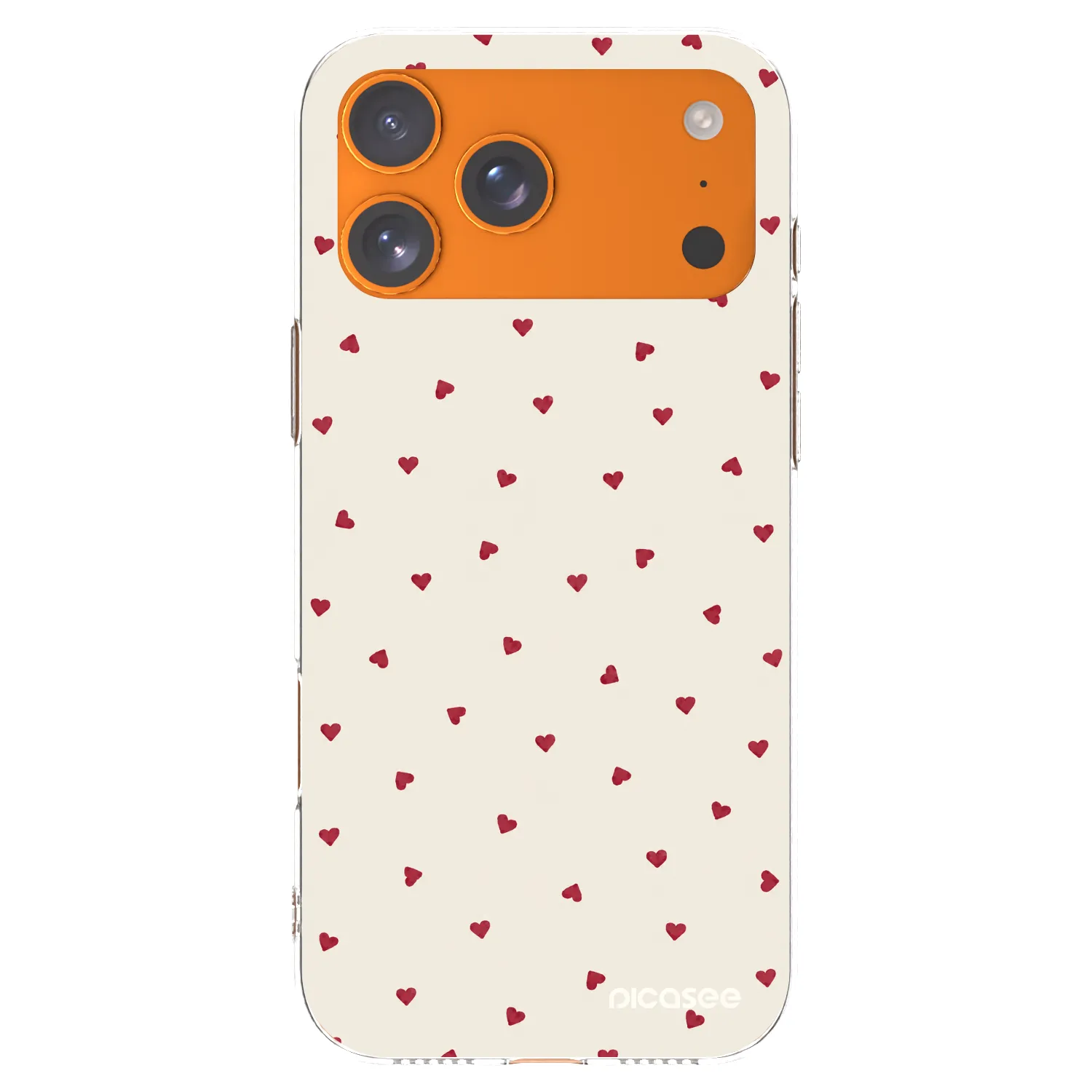 Picasee husă transparentă din silicon pentru Apple iPhone 17 Pro Max - Little Love
