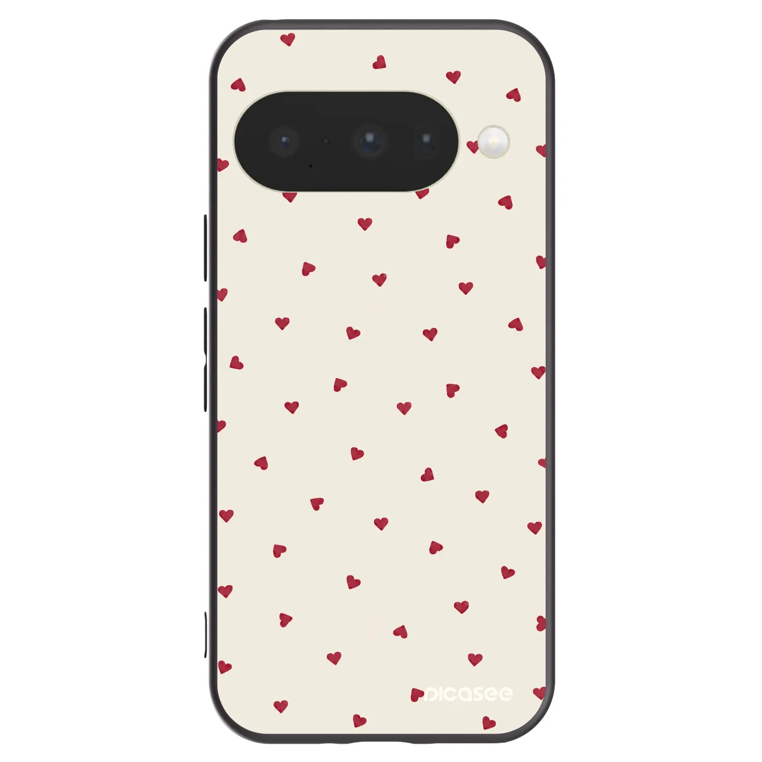 Picasee husă neagră din silicon pentru Google Pixel 10 - Little Love