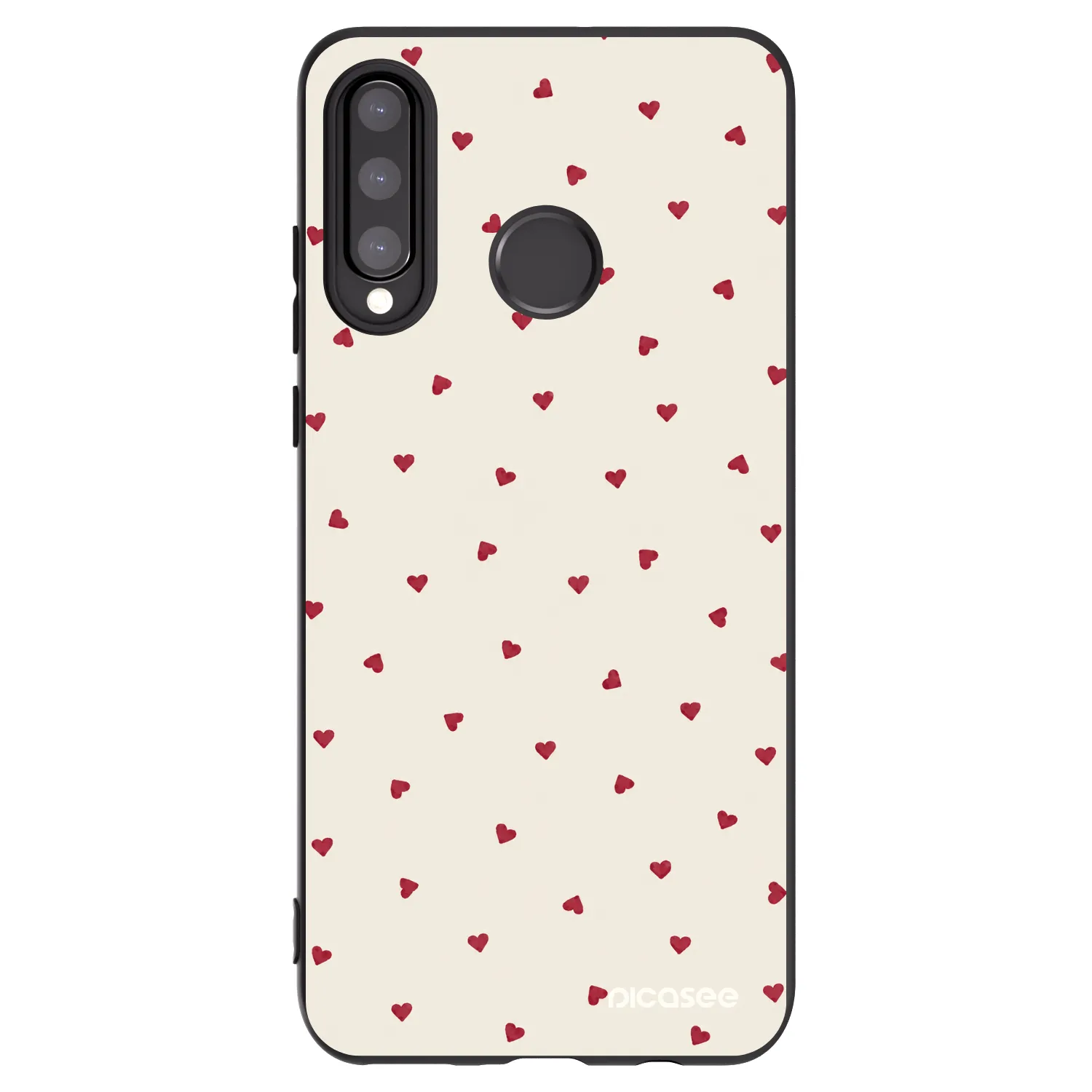 Picasee husă neagră din silicon pentru Huawei P30 Lite - Little Love