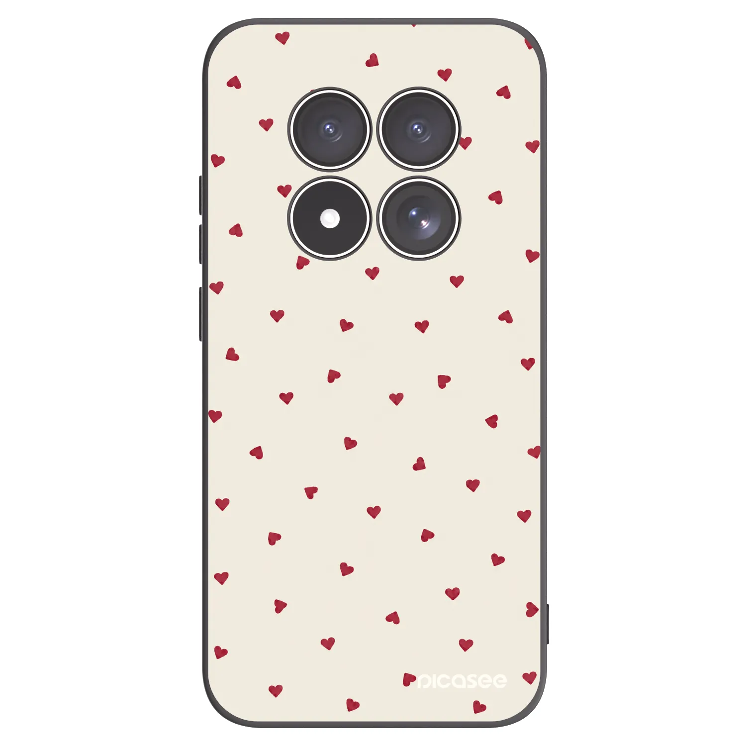 Picasee husă neagră din silicon pentru Xiaomi Redmi Note 15 Pro 5G - Little Love