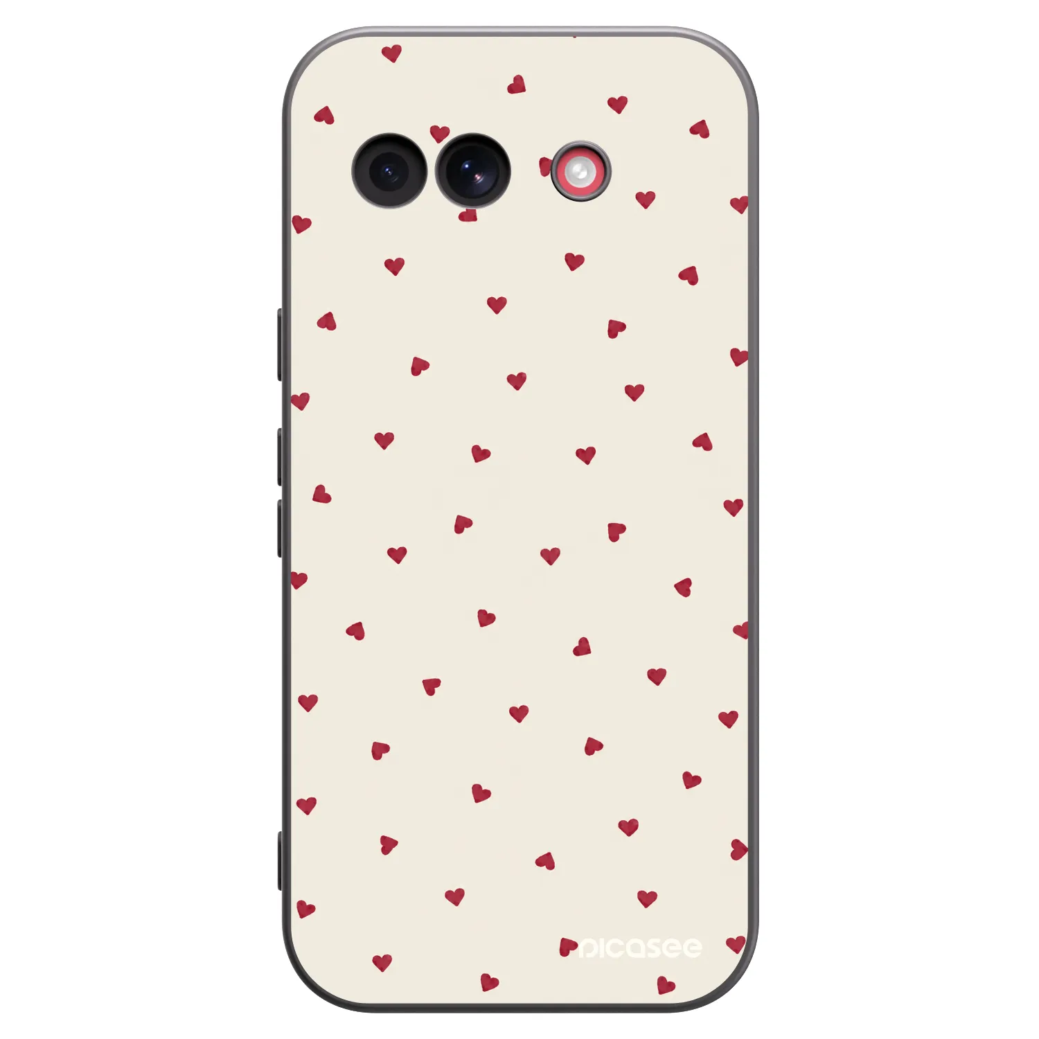Picasee husă neagră din silicon pentru Google Pixel 10a - Little Love