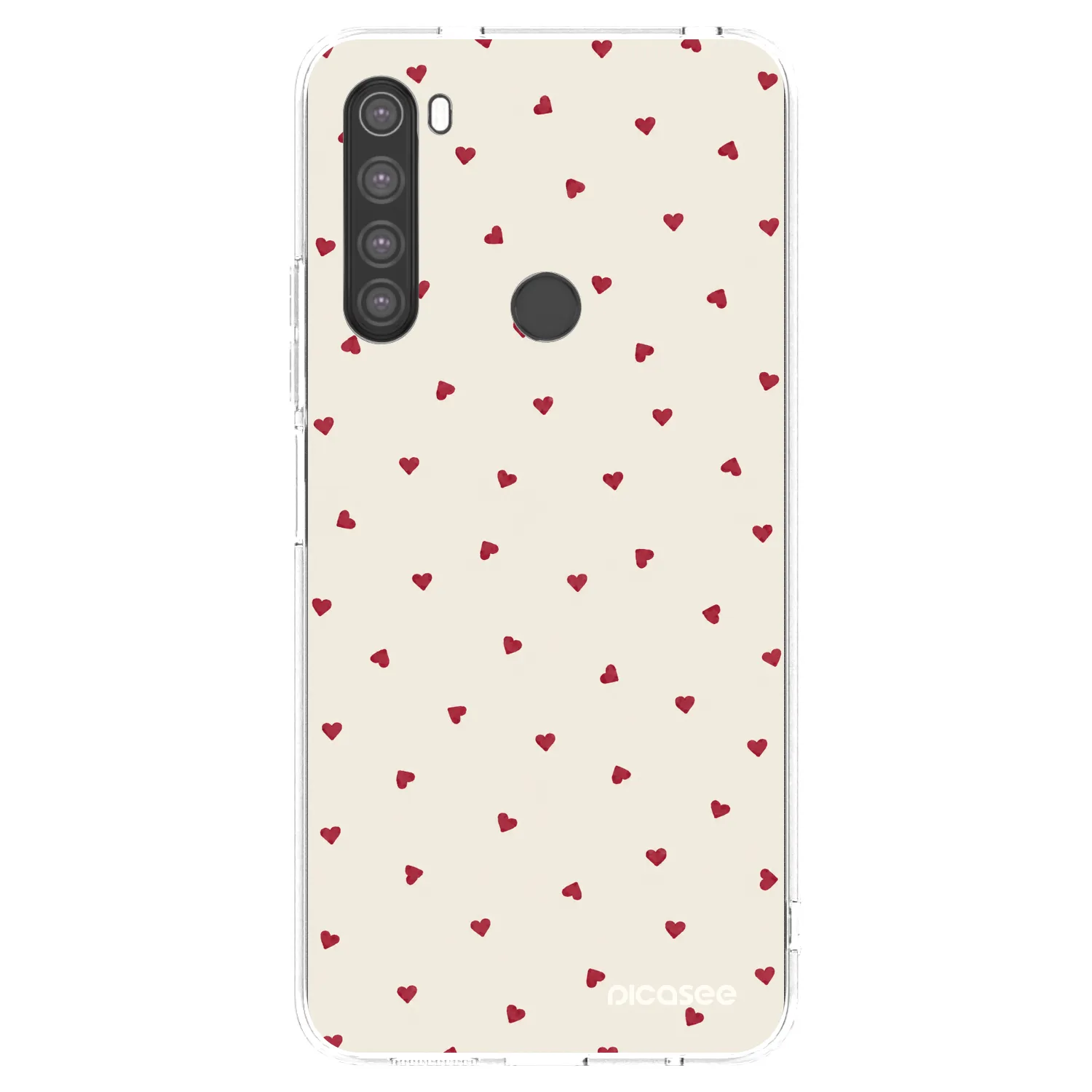 Picasee husă transparentă din silicon pentru Xiaomi Redmi Note 8 - Little Love