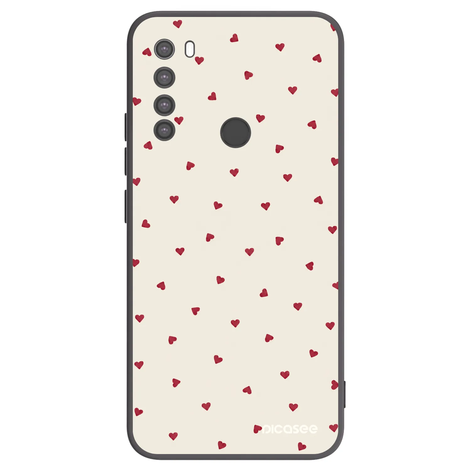 Picasee husă neagră din silicon pentru Xiaomi Redmi Note 8 - Little Love
